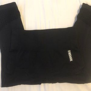 Black 7/8 Gymshark Leggings